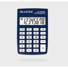 Калькулятор карманный SKAINER SK-108NBL (синий)